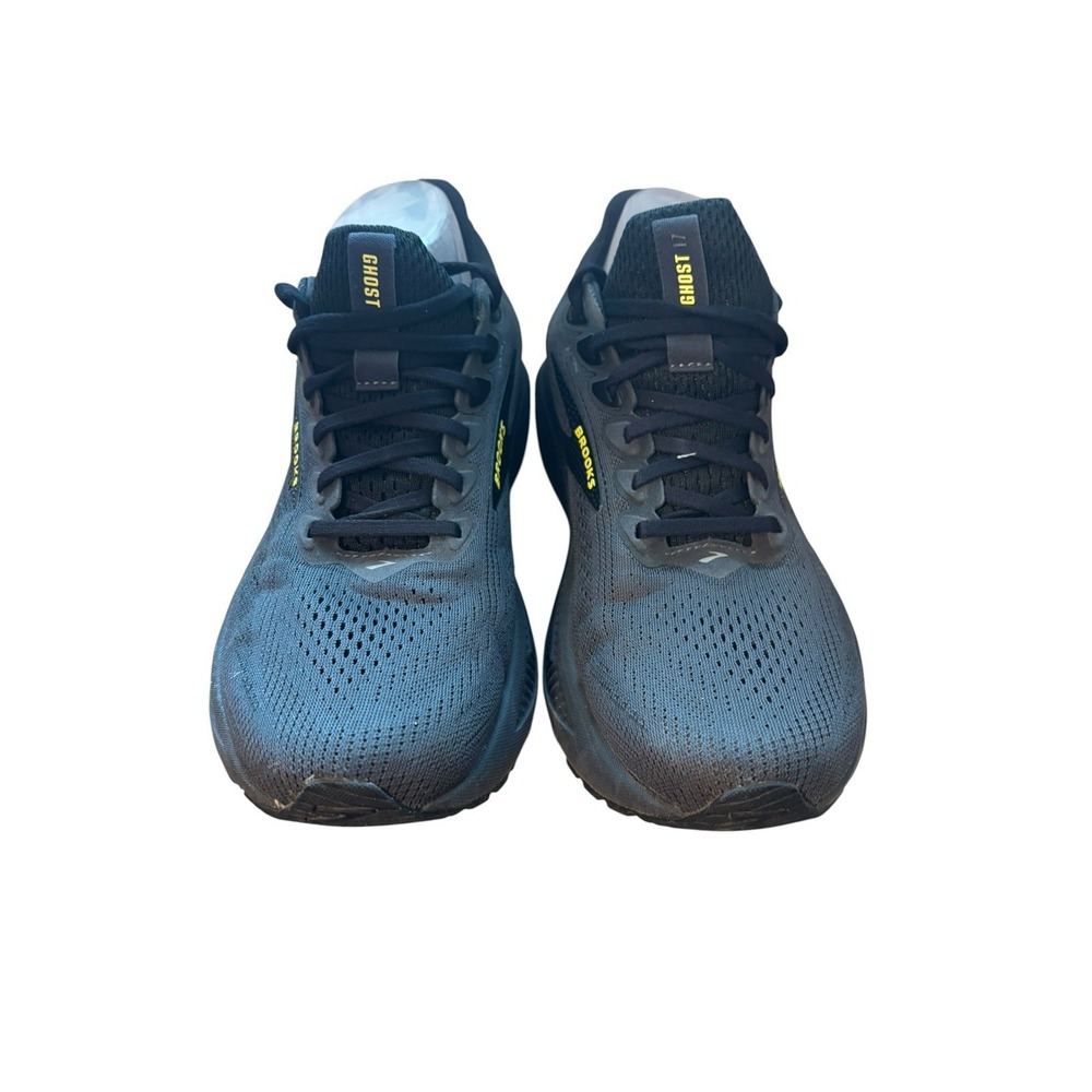 Brooks Ghost 17 Black/Ebony Running Shoes Men's Size 10 - Picture 2 of 7